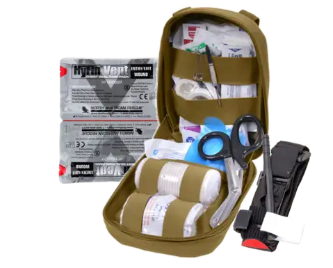 Samaritan in an individual first aid kit