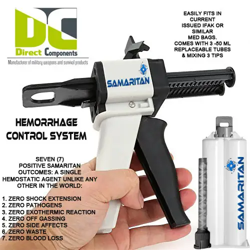 Samaritan hemorrhage control system applicator